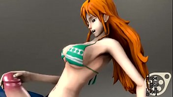 Nami futanari 3D SFM one piece